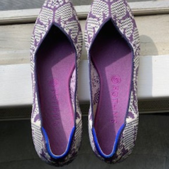 Wisteria Violet Lace Rothy's Points size 11 - Picture 4 of 4